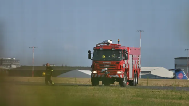 aircraft crashed at London
