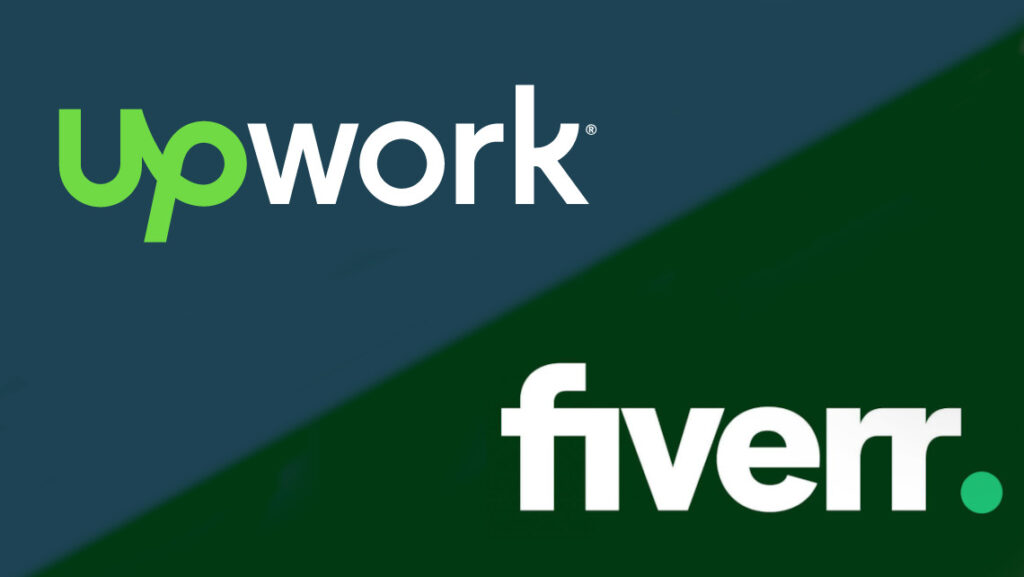 Work from anywhere with Upwork and Fiverr