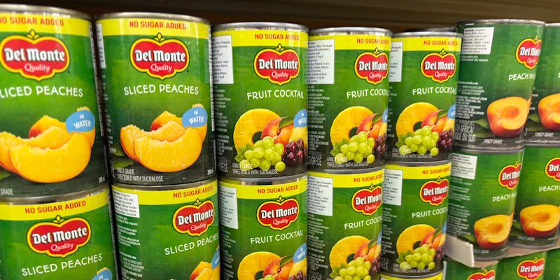 Del monte Bankruptcy - canned food